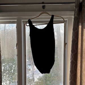 Isabel Maternity by Ingrid & Isabel Black Sleeveless Bodysuit